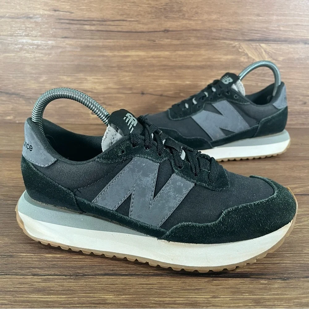 New Balance 237 Black Low Top Sneakers‎ Women’s Size 7 Shoes